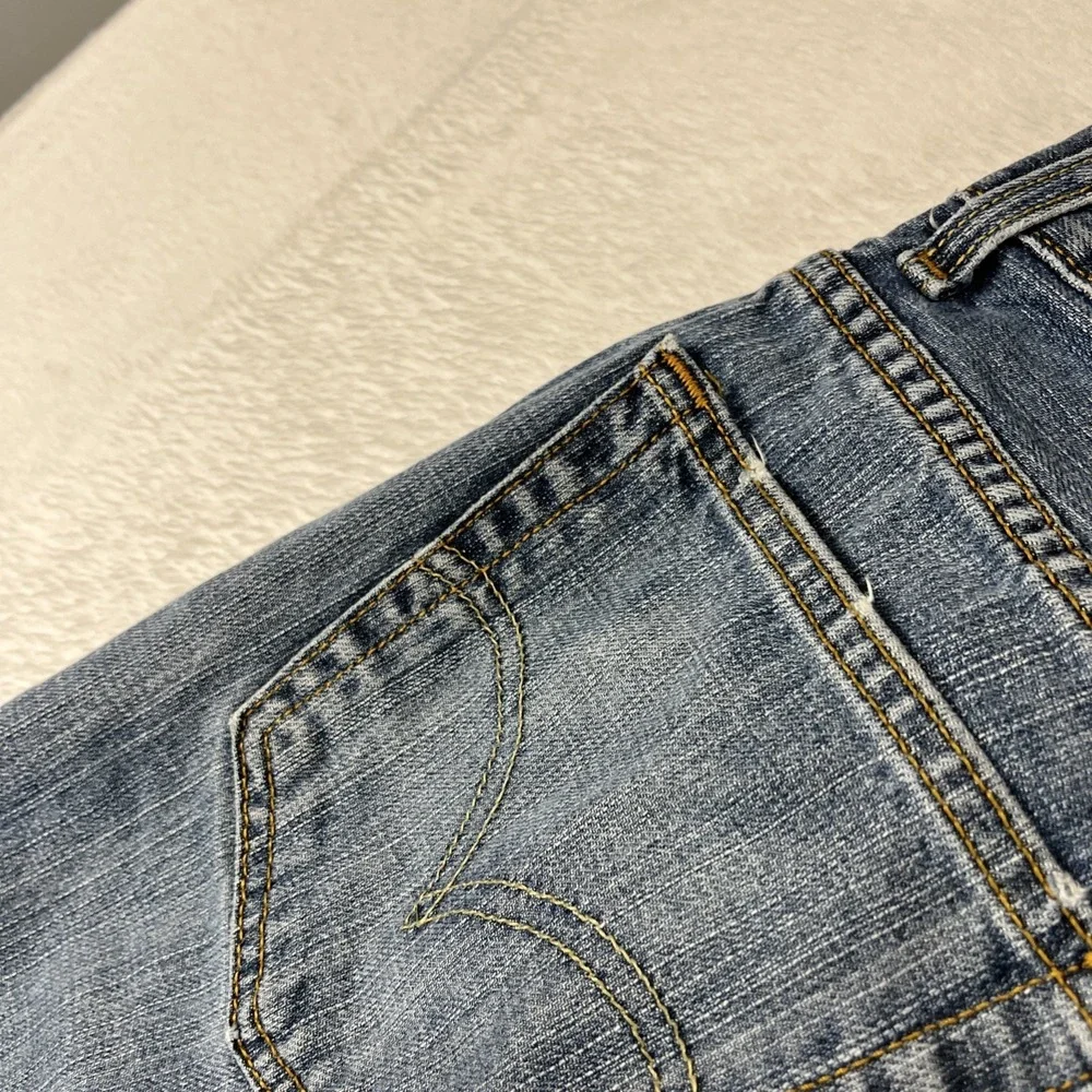 Vintage Levi's 559 Jeans Men's 34x30 Blue Relaxed Straight Faded Distressed y2k